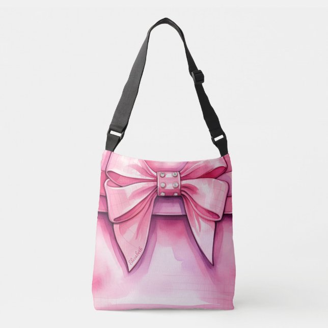 Pink Bow Tote (Front)