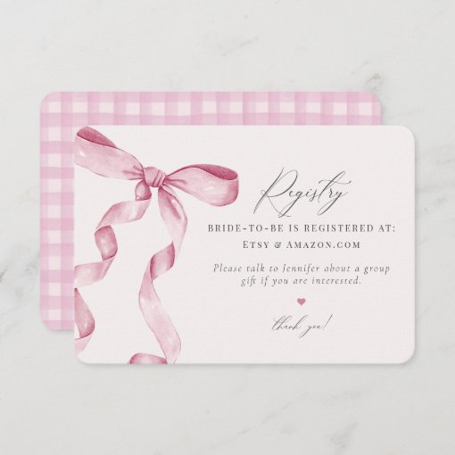 Tying The Knot Registry