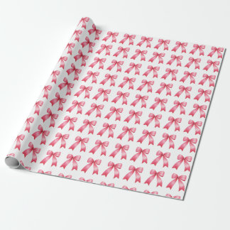 Pink Bow Wrapping paper