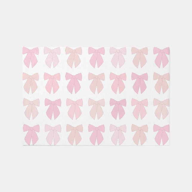 Pink Bows Rug (Front)