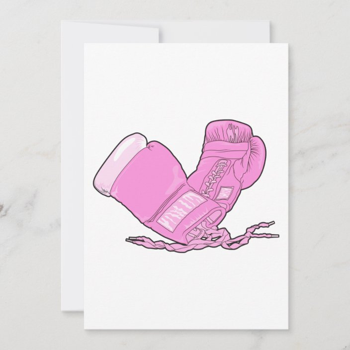 Flamingo Pink Print Pattern Boxing Gloves main image 0