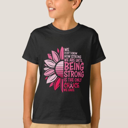 Pink Breast Cancer Awareness Women Warrior Support T_Shirt