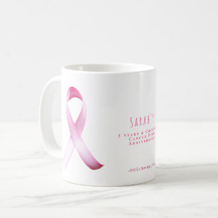 Pink Breast Cancer Survivor Fundraiser Party Coffee Mug