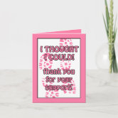 Thanks for Your Support Breast Cancer Bra Greeting Card for Sale by  KateTaylor