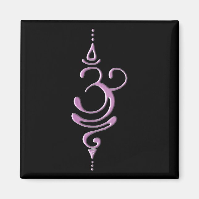 Pink Breathe  Magnet (Front)