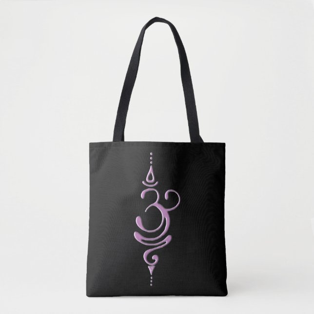 Pink Breathe  Tote Bag (Front)