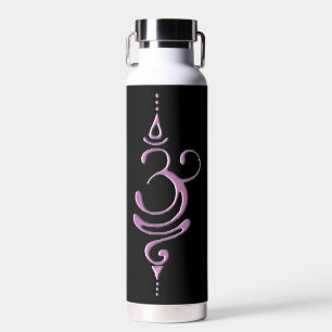 Pink Breathe Water Bottle