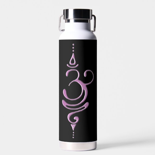 Pink Breathe Water Bottle (Front)