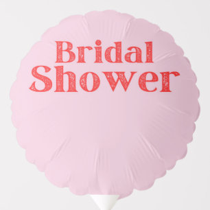 PINK BRIDAL SHOWER BALLOON