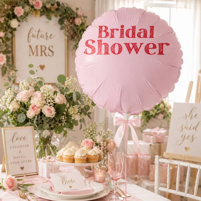 PINK BRIDAL SHOWER BALLOON (Creator Uploaded)