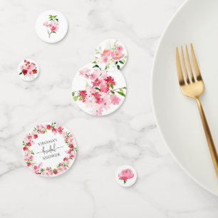 Pink Bridal Shower Confetti