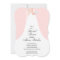 Pink Bridal Shower Invitations Wedding Dress