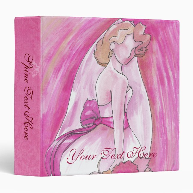 Pink Bride Binder (Front/Spine)