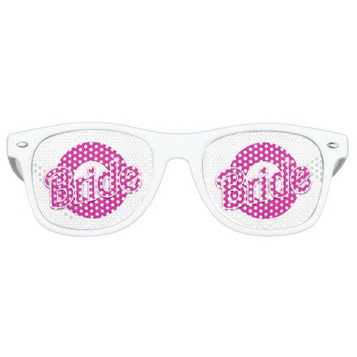 Pink Bride Retro Sunglasses