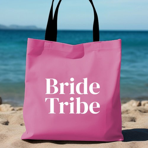 Pink Bride Tribe Tote for Bachelorette 