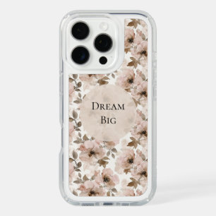 Pink Brown Cowgirl Southwestern Floral iPhone 16 Pro Case