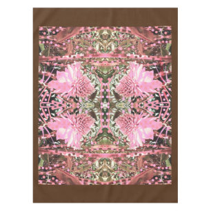 Pink & Brown Paradise Special Moment Tablecloth