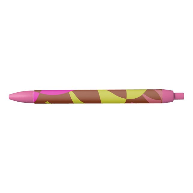 Pink Brown Scales Pen (Front)