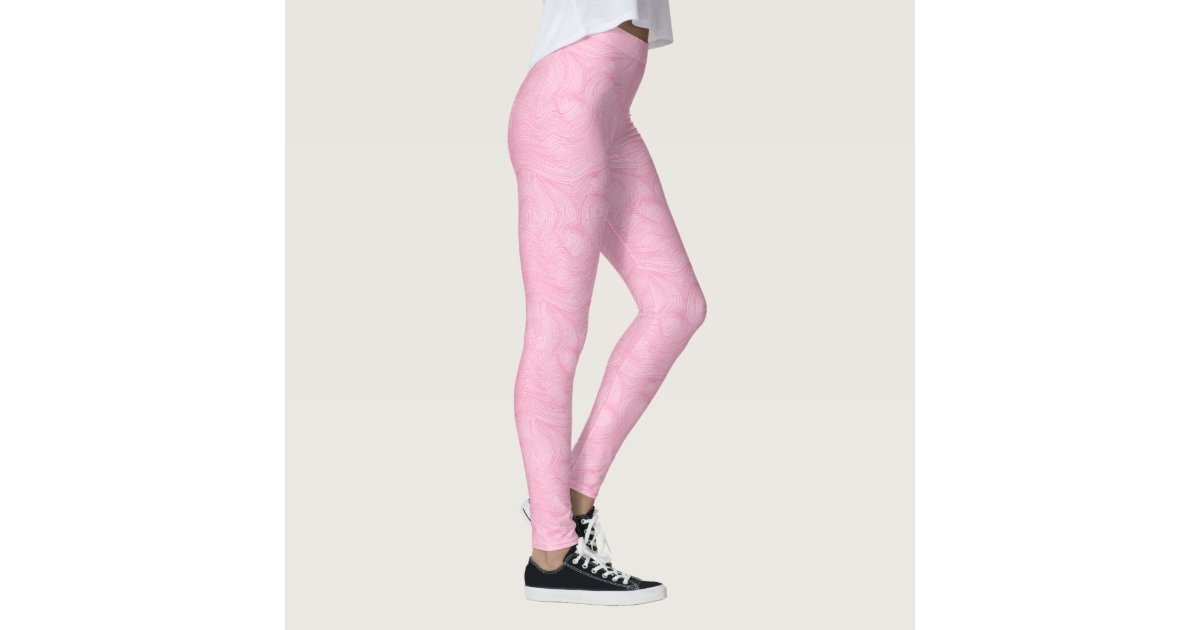 Pink Bubble Gum Leggings