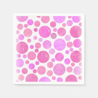 Pink Bubble Yum Napkins