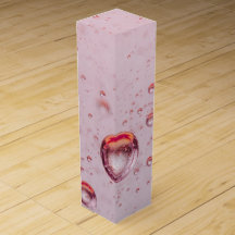 Pink Bubbly Celebration Wine Gift Box