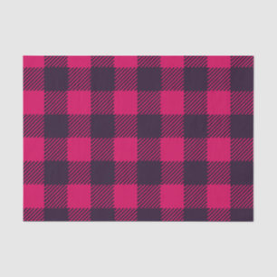 Pink Buffalo Plaid Tissue Paper