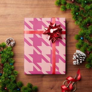 Pink Buffalo Plaid Wrapping Paper