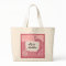 Pink Bugs Monogram Name Bag
