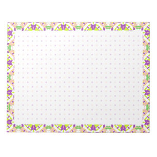 Pink BuJo Dot Grid Plan Habit Tracker Goal Planner Notepad