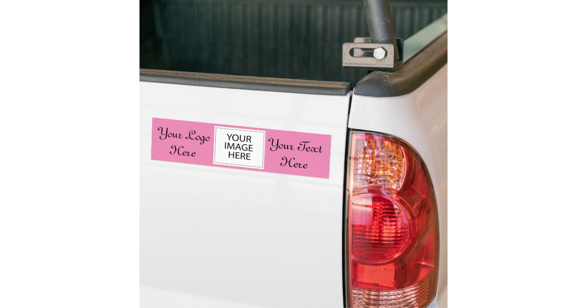 Pink BumperSticker Bumper Sticker Zazzle