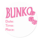Pink Bunko Reminder Stickers