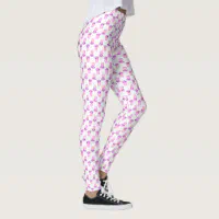 Cute Floral Patterned Easter Leggings, Zazzle