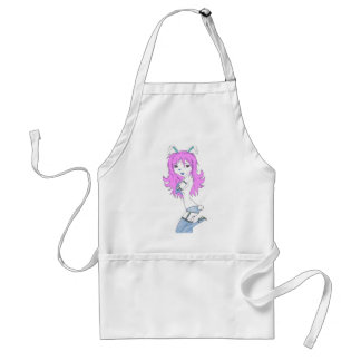 Pink Bunny Adult Apron