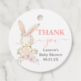 Peter Rabbit Baby Shower Invitation Favor Tags