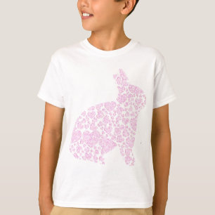 Pink Bunny Girls Shirt