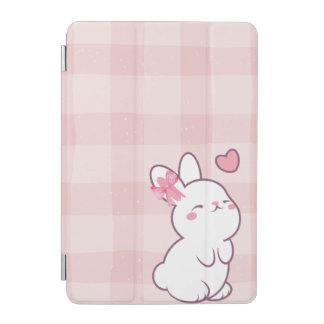 Pink Bunny Hugs – iPad Case