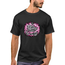 Pink Bunny Mafia (streets) Mens fit T-shirt