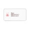 Pink Bunny Return Address Label
