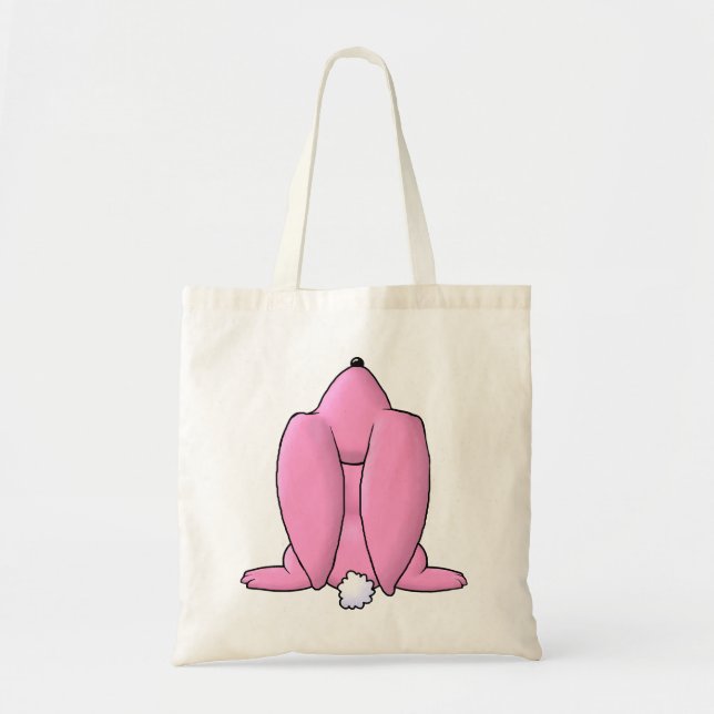 Pink Bunny Tote Bag (Front)