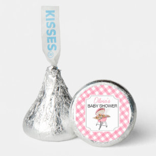 Pink Burger BBQ Baby Shower Hershey®'s Kisses®