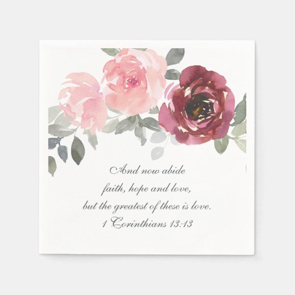 Bible Verse Napkins Zazzle