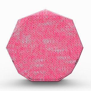 Pink Burn Out Pattern Peace Love Destiny Art Acrylic Award