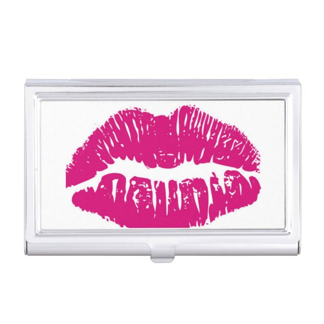 PINK Business Card HOlder (Front)