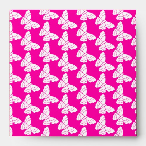 Pink butterflies Envelope