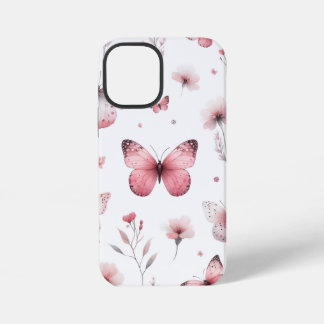Pink Butterflies  iPhone 12 Mini Case