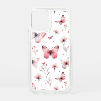 Pink Butterflies Speck iPhone 12 Mini Case
