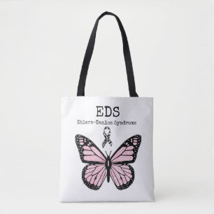 PInk Butterfly Ehlers-Danlos syndrome EDS  bag