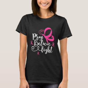 Pink Butterfly Heart I'm A Survivor Breast Cancer T-Shirt
