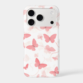 Pink Butterfly iPhone Case | Pearlescent Coquette