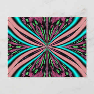 Pink Butterfly Postcard